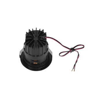 Preview: HORN MAGNA LED, Indoor Deckeneinbauleuchte schwarz/gold 3000 K 25°