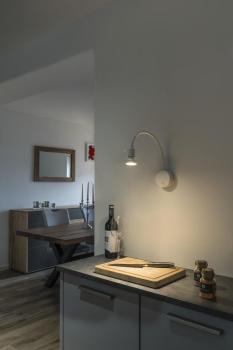 Preview: DIO FLEX PLATE, Indoor Wandaufbauleuchte weiß