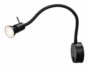 DIO FLEX PLATE, Indoor Wandaufbauleuchte schwarz