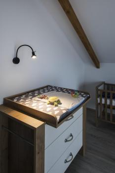 DIO FLEX PLATE, Indoor Wandaufbauleuchte schwarz