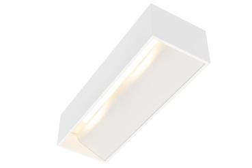 LOGS IN L Indoor LED Wandaufbauleuchte weiß 3000 K TRIAC dimmbar