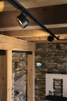 Preview: KALU TRACK, Indoor LED 1 Phasen System Leuchte, schwarz, 3000 K inklusive 1 Phasen-Adapter