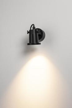 NAUTILUS, Outdoor Wandaufbauleuchte, schwarz