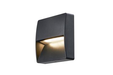 DOWNUNDER OUT, square WL Outdoor LED Wandaufbauleuchte, anthrazit, 3000 K