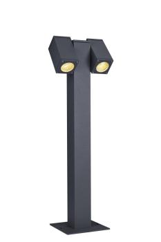 Preview: THEO PATHLIGHT, double, QPAR51 Outdoor Stehleuchte, anthrazit