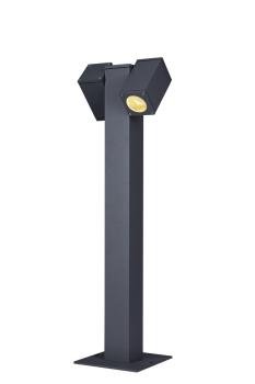 Preview: THEO PATHLIGHT, double, QPAR51 Outdoor Stehleuchte, anthrazit