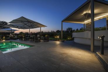 THEO PATHLIGHT, double, QPAR51 Outdoor Stehleuchte, anthrazit