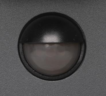 ESKINA SPOT SENSOR, Outdoor Wand- und Deckenaufbauleuchte, anthrazit, 3000/4000 K, IP54