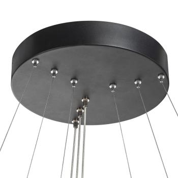 ONE TRIPLE DALI, Indoor LED Pendelleuchte, schwarz, 3000/4000 K
