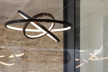 ONE TRIPLE DALI, Indoor LED Pendelleuchte, schwarz, 3000/4000 K