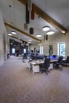 ONE TRIPLE DALI, Indoor LED Pendelleuchte, schwarz, 3000/4000 K