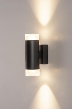 ASTINA UP/DOWN, Indoor Wandaufbauleuchte schwarz