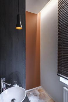 PHELIA 10, Indoor Pendelleuchte, schwarz/gold