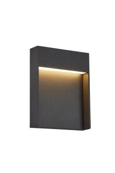 Preview: FLATT, Outdoor, LED Wandaufbauleuchte, 3000/4000 K, IP65, anthrazit