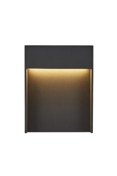 Preview: FLATT, Outdoor, LED Wandaufbauleuchte, 3000/4000 K, IP65, anthrazit