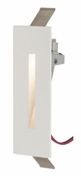 Preview: NOTAPO S, Indoor Wandeinbauleuchte 3000 K weiß