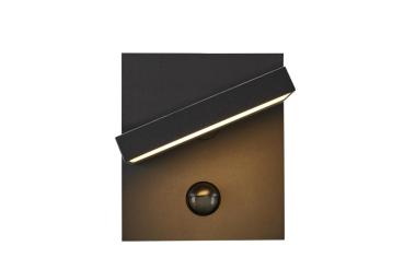 Preview: ABRIDOR SENSOR, Outdoor LED Wandaufbauleuchte IP55 anthrazit 3000/4000 K