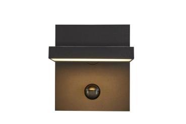 Preview: ABRIDOR SENSOR, Outdoor LED Wandaufbauleuchte IP55 anthrazit 3000/4000 K