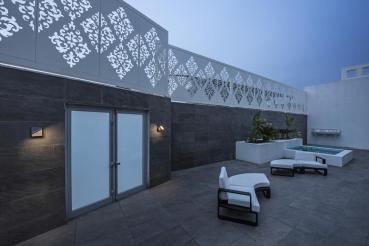 ABRIDOR SENSOR, Outdoor LED Wandaufbauleuchte IP55 anthrazit 3000/4000 K