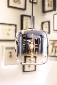 PANTILO 20, Indoor Pendelleuchte E27 chrom