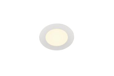 SENSER 12, Indoor LED Deckeneinbauleuchte rund weiß 3000 K