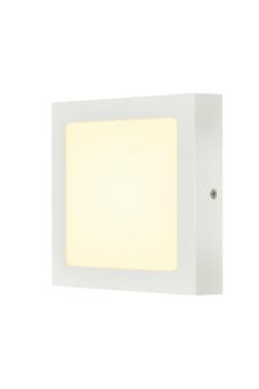 Preview: SENSER 18, Indoor LED Deckenaufbauleuchte eckig weiß 3000 K