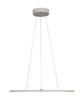 Preview: PANEL 60 DALI, Indoor LED Pendelleuchten rund grau 3000 K