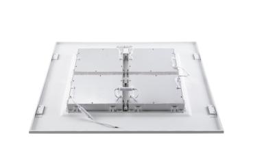 Preview: PAVANO 600x600, Indoor LED Deckeneinbauleuchte weiß 4000 K UGR <19