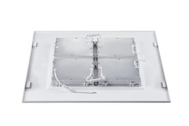 Preview: PAVANO 620x620, Indoor LED Deckeneinbauleuchte weiß 3000 K UGR <19