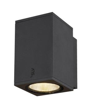 ENOLA SQUARE M, single Outdoor LED Wandaufbauleuchte anthrazit