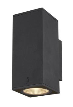ENOLA SQUARE M UP/DOWN, Outdoor LED Wandaufbauleuchte anthrazit