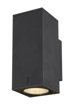 ENOLA SQUARE M UP/DOWN, Outdoor LED Wandaufbauleuchte anthrazit