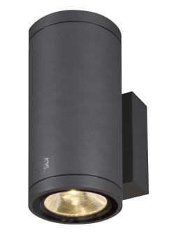 ENOLA ROUND M UP/DOWN, Outdoor LED Wandaufbauleuchte anthrazit