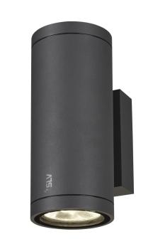 ENOLA ROUND M UP/DOWN, Outdoor LED Wandaufbauleuchte anthrazit