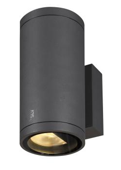 ENOLA ROUND M UP/DOWN, Outdoor LED Wandaufbauleuchte anthrazit