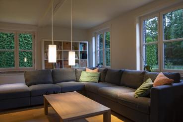 QUADRASS, Indoor Pendelleuchte, E27, weiß