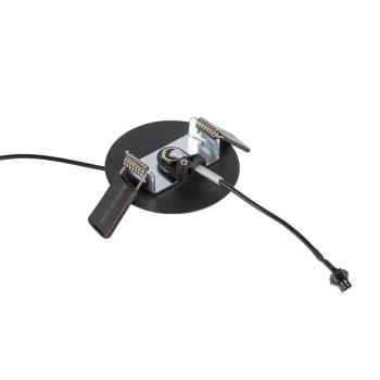 Preview: HELIA AMBIENT 35, Indoor LED Pendelleuchte schwarz flache Rosette