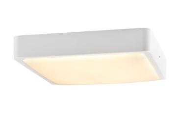 Preview: AINOS, Outdoor LED Wand- und Deckenaufbauleuchte weiß CCT switch 3000/4000 K