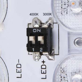 AINOS, Outdoor LED Wand- und Deckenaufbauleuchte anthrazit CCT switch 3000/4000 K