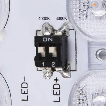 AINOS, Outdoor LED Wand- und Deckenaufbauleuchte anthrazite CCT switch 3000/4000 K