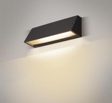 PEMA®, Outdoor LED Wandaufbauleuchte schwarz CCT switch 3000/4000 K