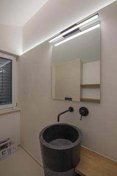 GLENOS® 60, Indoor LED Spiegelleuchte schwarz CCT switch 3000/4000 K