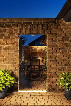 Preview: OUT-BEAM FRAME CW, Outdoor LED Wand- und Deckenaufbauleuchte anthrazit 3000 K