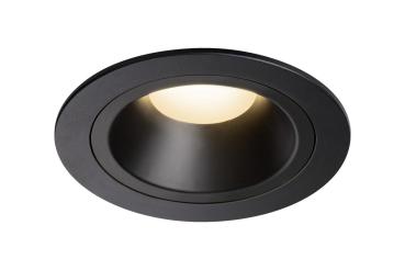 NUMINOS® DL M, Indoor LED Deckeneinbauleuchte schwarz/schwarz 3000 K 40°