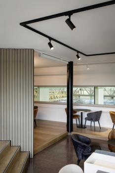 NUMINOS® S 3Ph., PHASE, 3~ Spot, zylindrisch, 3000 K, 8 Watt, Phasenabschnitt, 36°, matt schwarz