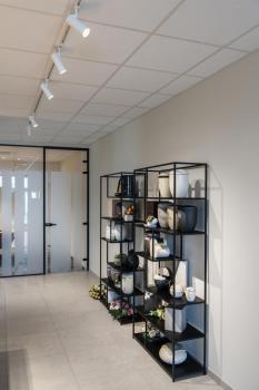 NUMINOS® S 3Ph., PHASE, 3~ Spot, zylindrisch, 3000 K, 8 Watt, Phasenabschnitt, 36°, matt weiß / matt schwarz