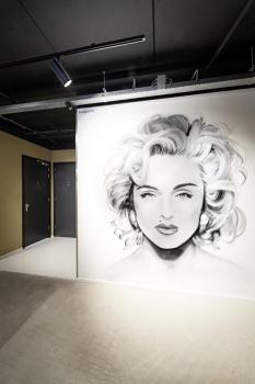 NUMINOS® S 3Ph., PHASE, 3~ Spot, zylindrisch, 4000 K, 8 Watt, Phasenabschnitt, 36°, matt schwarz