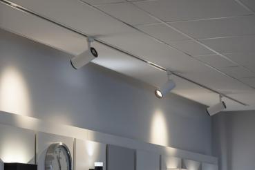 NUMINOS® M 3Ph., PHASE, 3~ Spot, zylindrisch, 2700 K, 14 Watt, Phasenabschnitt, 24°, matt weiß / matt schwarz