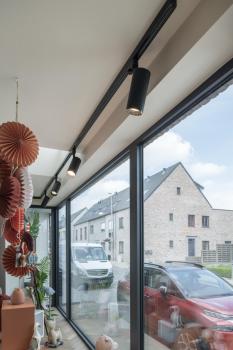 NUMINOS® M 3Ph., PHASE, 3~ Spot, zylindrisch, 3000 K, 14 Watt, Phasenabschnitt, 24°, matt schwarz