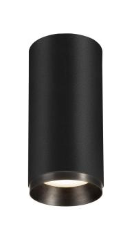 NUMINOS® M CL, PHASE, Deckenaufbauleuchte, 4000 K, 14 Watt, Phasenabschnitt, 60°, matt schwarz